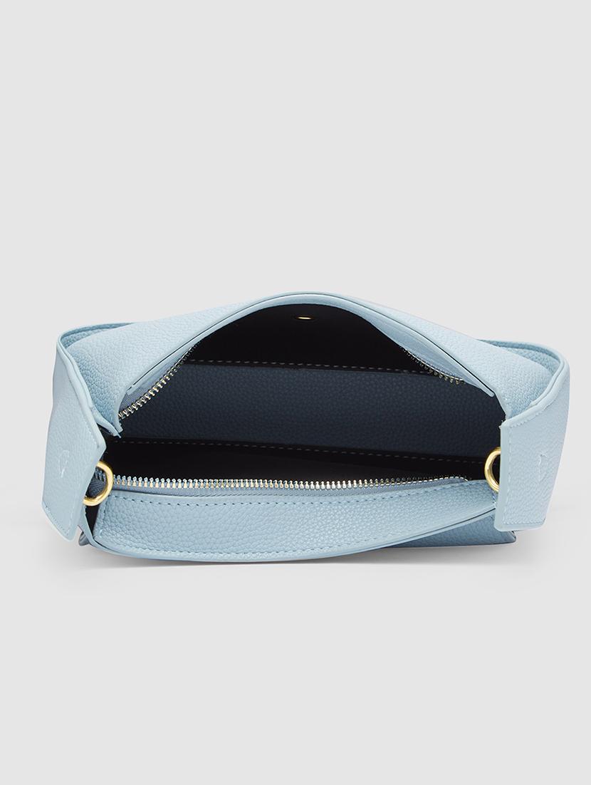 women solid leatherette handbag - 20355084 - Standard Image - 2
