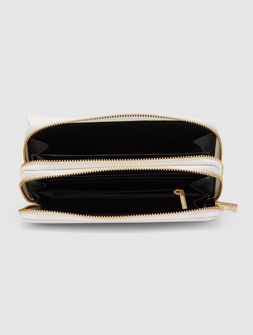 women white leather wallet - 20355091 - Standard Image - 2