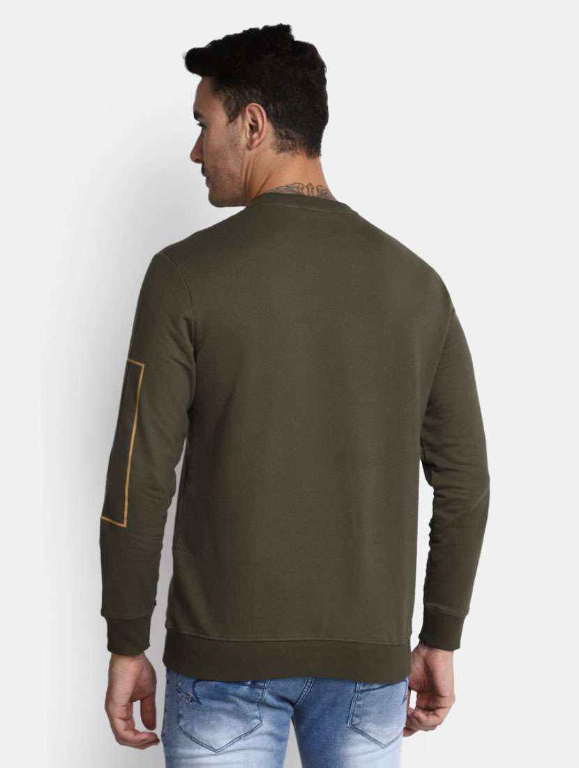 men placement print cotton t-shirt - 20361487 -  Standard Image - 2