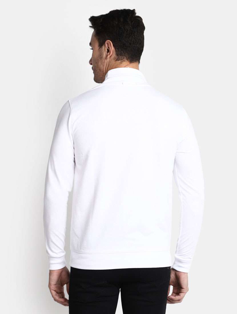 white solid cotton regular t-shirt - 20361488 -  Standard Image - 2