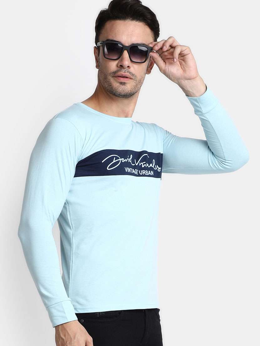 men typography print cotton t-shirt - 20361510 -  Standard Image - 2