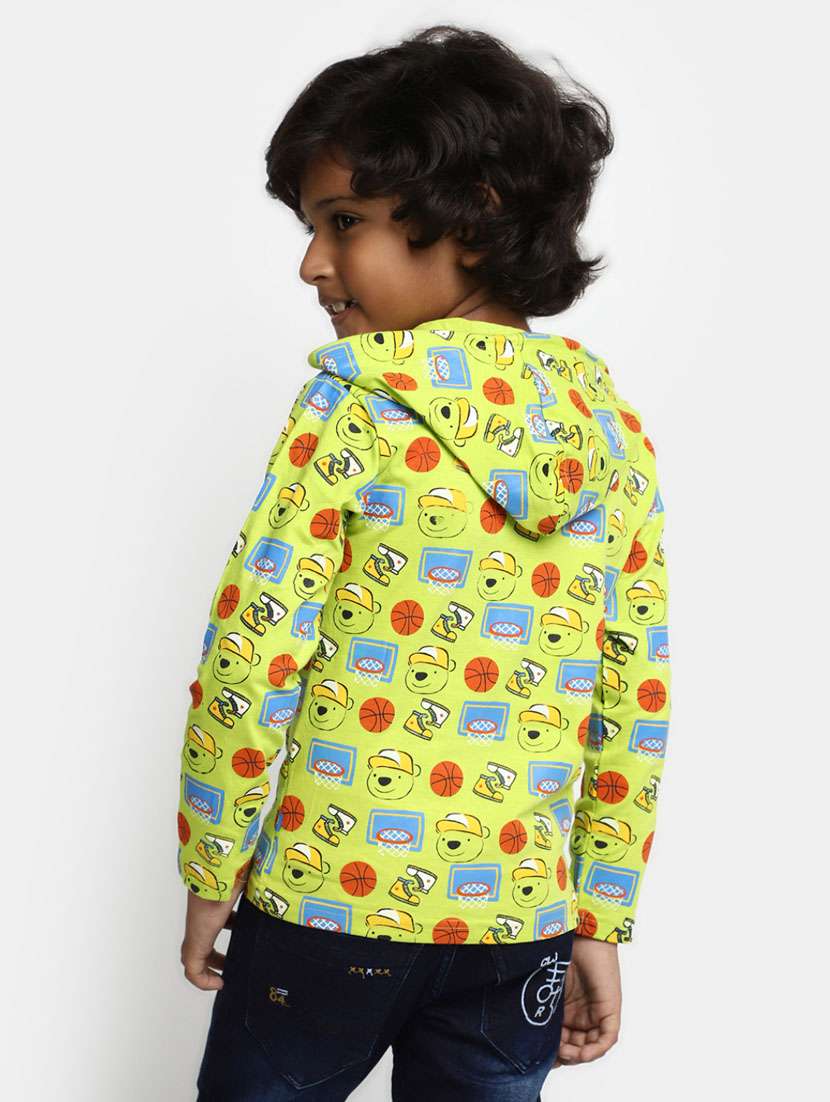 boys printed cotton blend t-shirt - 20361637 -  Standard Image - 2