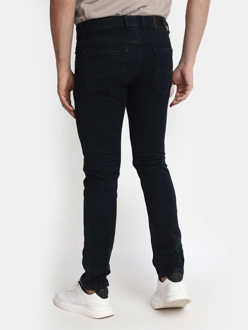 men solid mid rise jeans - 20361883 -  Standard Image - 2