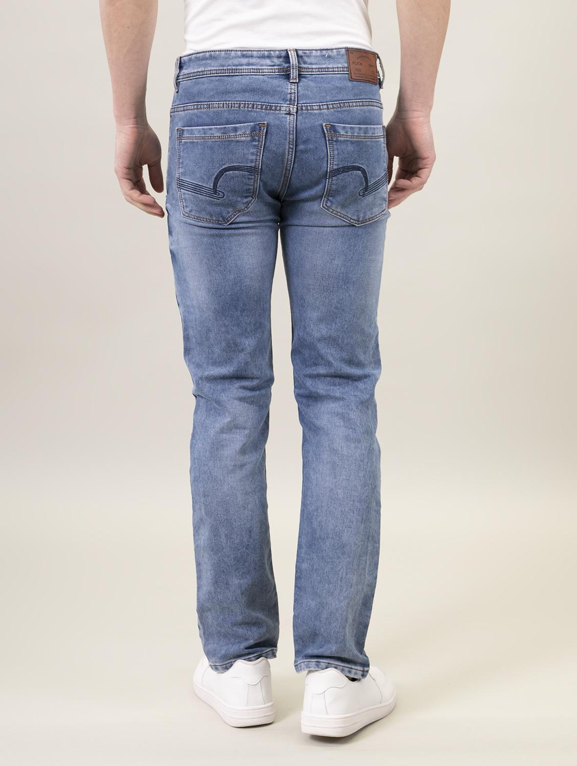 men solid mid rise jeans - 20361896 - Standard Image - 2