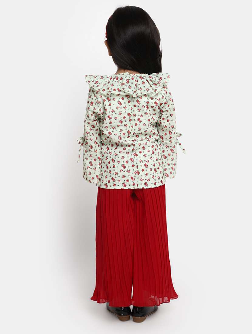 girls printed top & bottom  - 20362080 -  Standard Image - 2