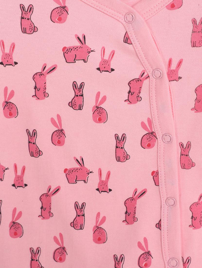 kids printed long sleeev romper - 20362103 - Standard Image - 2