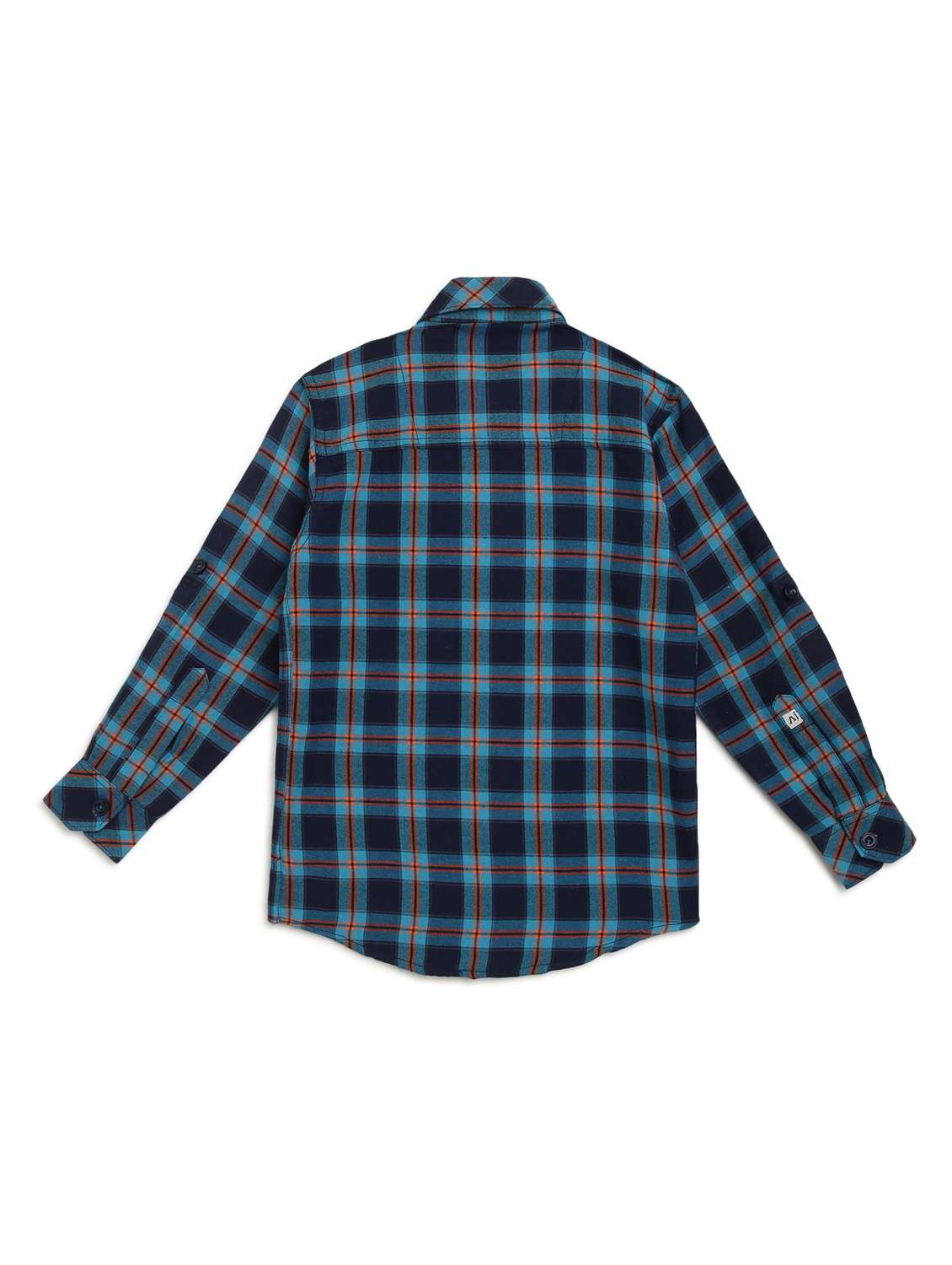 boys multi color checkered cotton blend shirt - 20362451 - Standard Image - 2