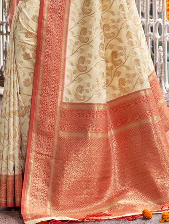 women's banarasi saree with blouse - 20363434 -  Standard Image - 2