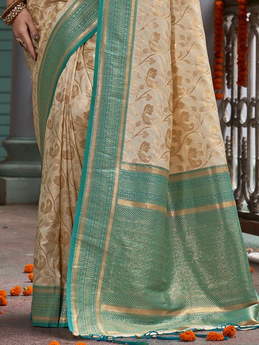 women's banarasi saree with blouse - 20363435 -  Standard Image - 2