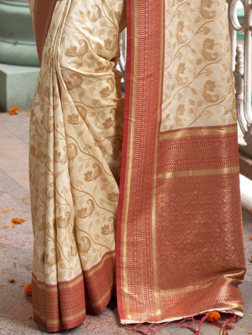 women's banarasi saree with blouse - 20363438 -  Standard Image - 2
