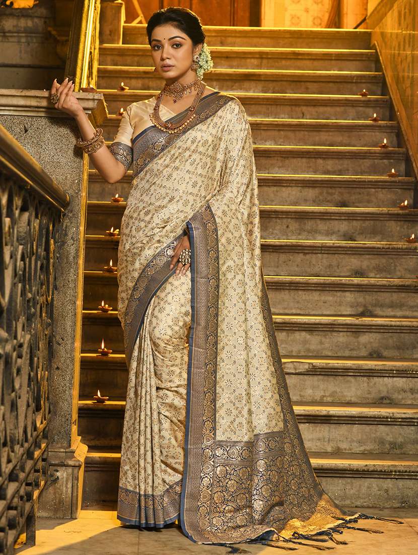 women's banarasi saree with blouse