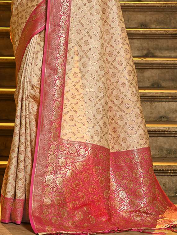 women's banarasi saree with blouse - 20363441 -  Standard Image - 2