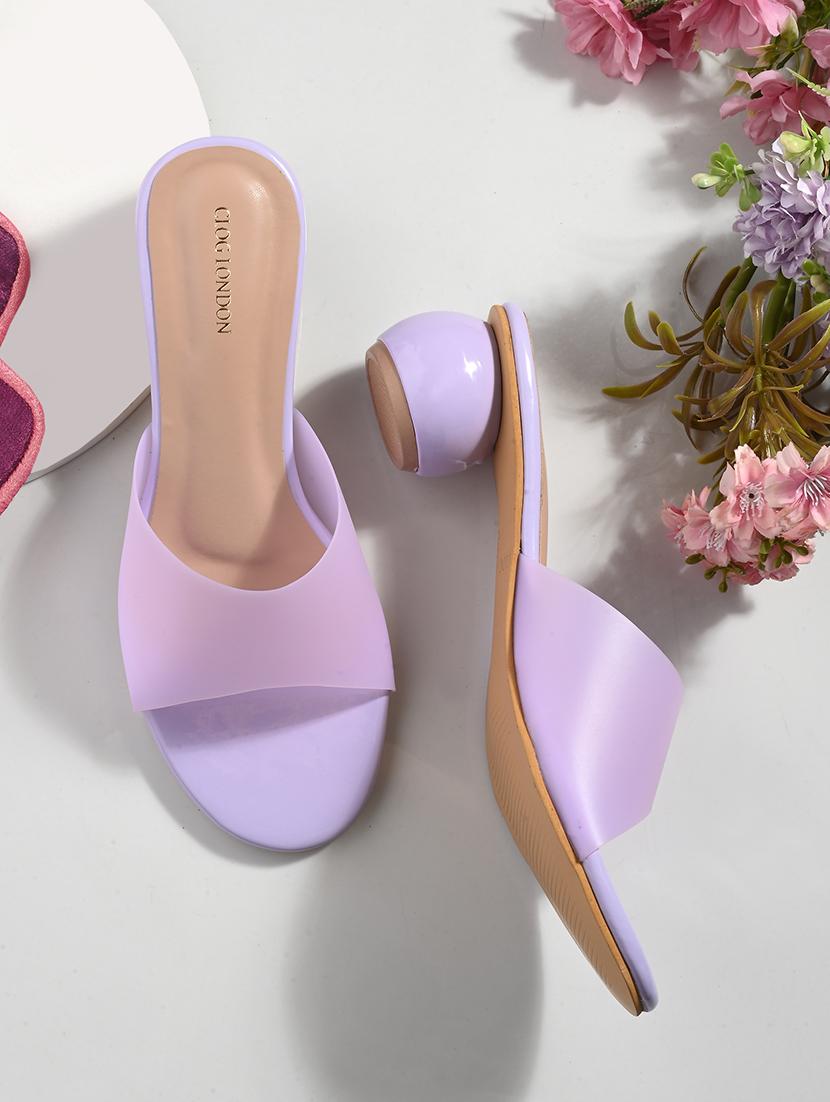 lavender slip on sandal - 20363825 -  Zoom Image - 0
