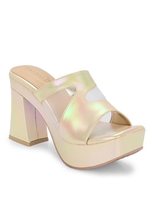 beige slip on sandal - 20363836 - Standard Image - 0
