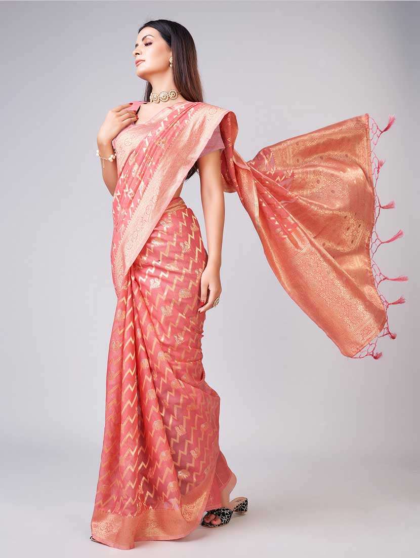 women's banarasi saree with blouse - 20367514 -  Standard Image - 2