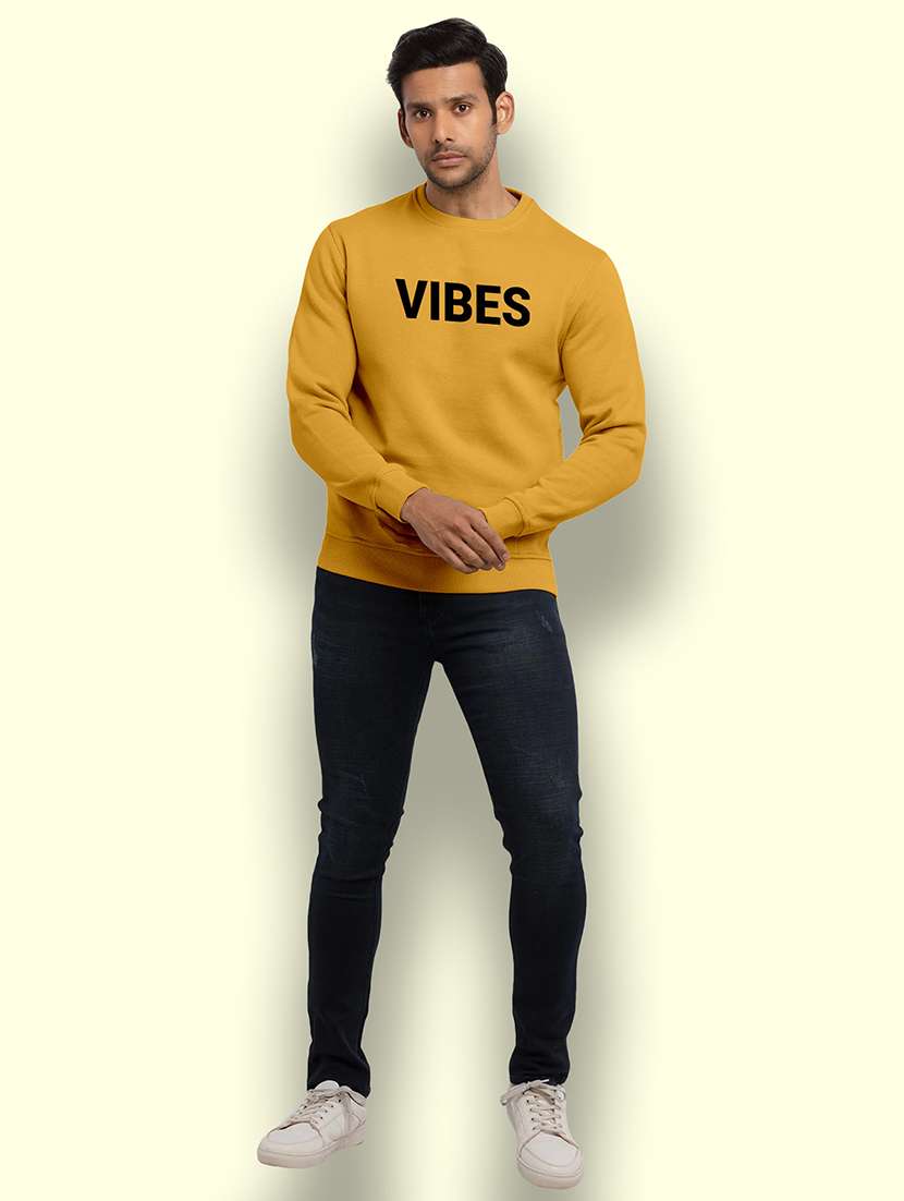 mens chest print sweatshirt - 20367586 -  Standard Image - 2