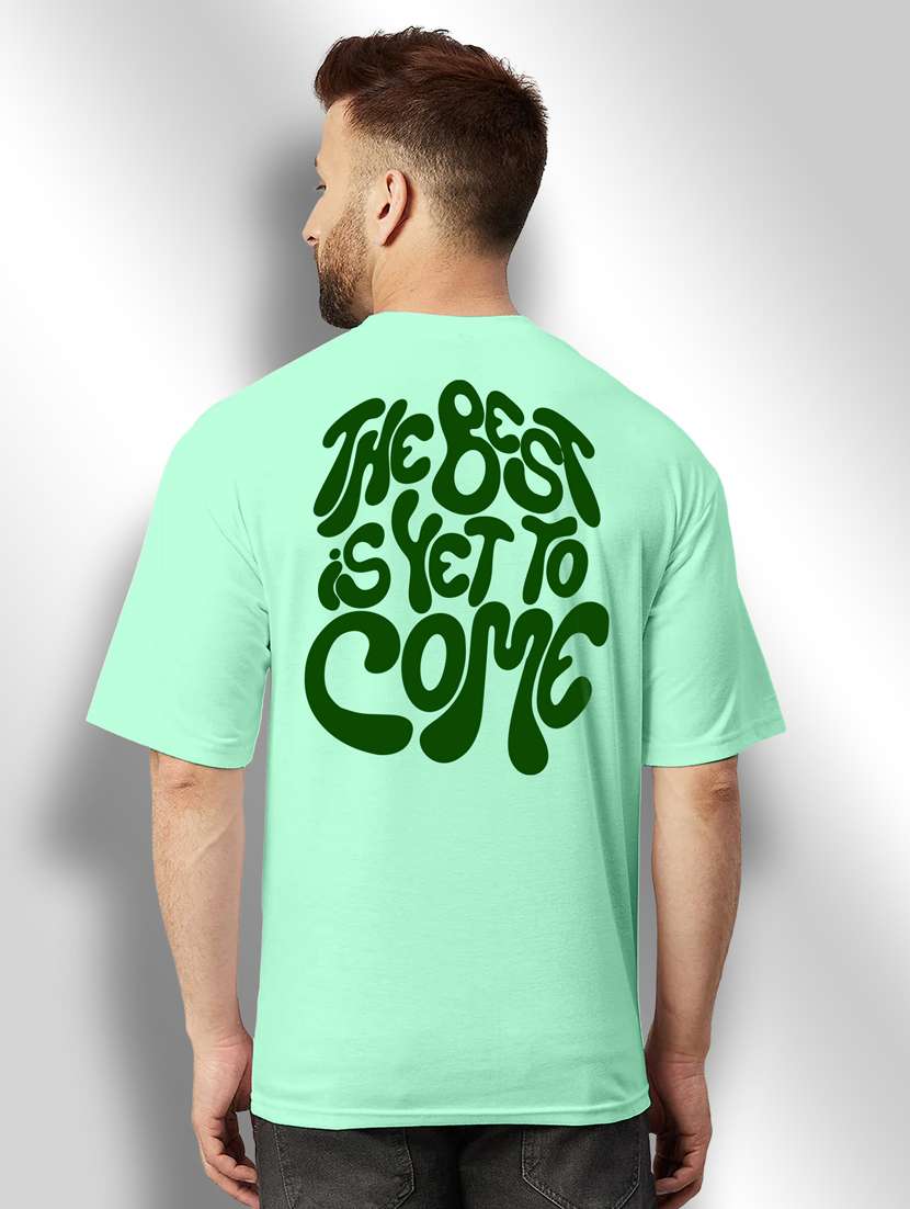 green printed round neck t-shirt - 20368671 -  Standard Image - 2