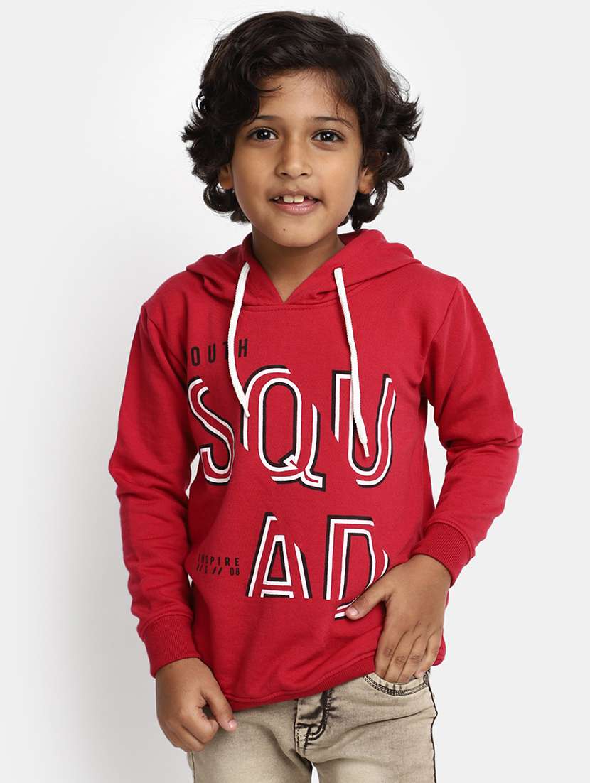 boys typography sweatshirt