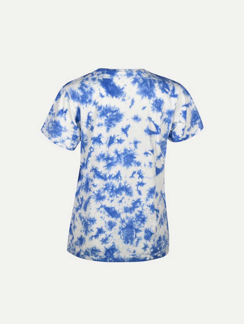 girls tie & dye cotton regular tee - 20374231 - Standard Image - 2