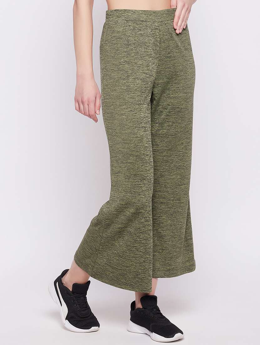 olive melange track pant - 20375885 -  Standard Image - 2