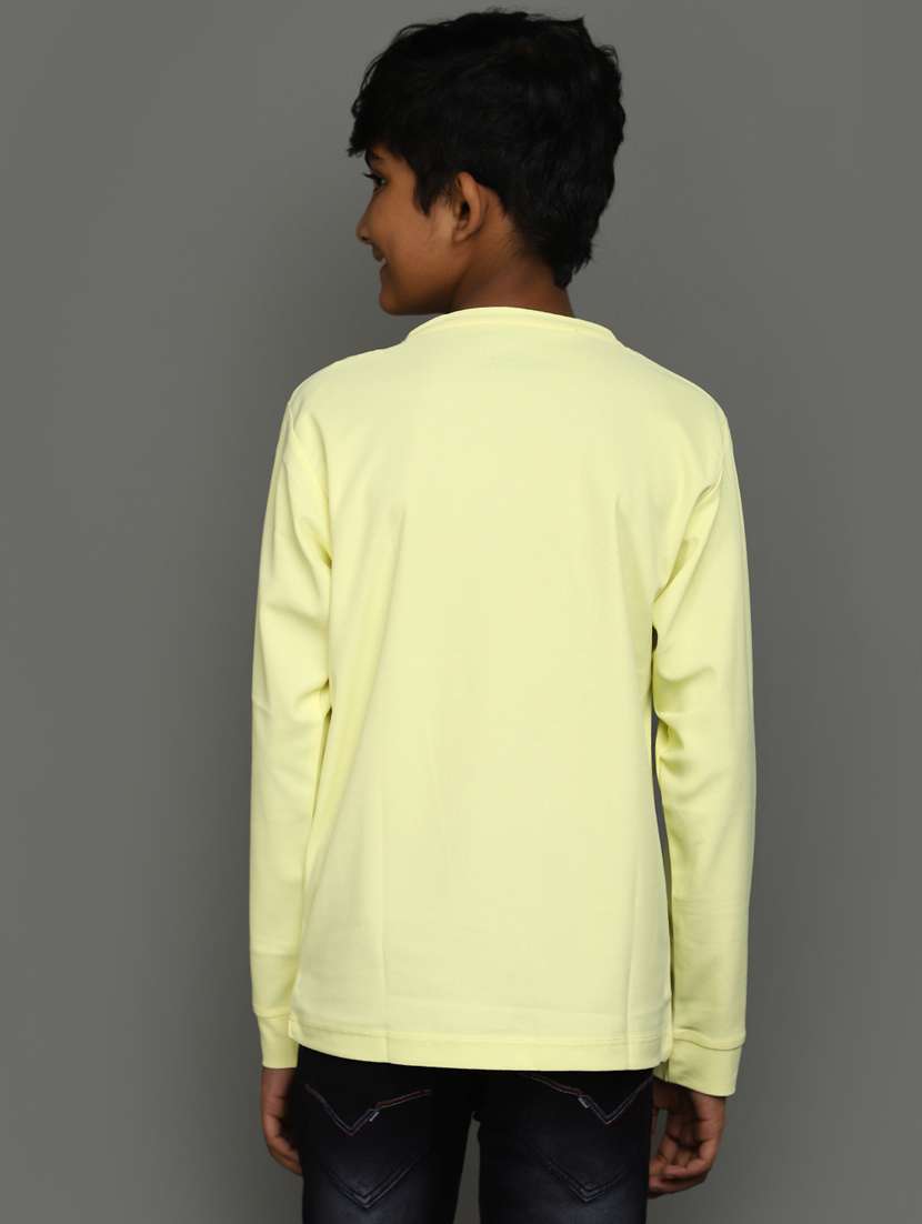 yellow cotton tshirt - 20378034 -  Standard Image - 2
