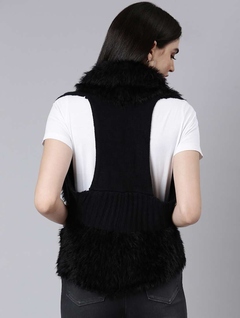 women black solids regular shrug - 20381729 -  Standard Image - 2