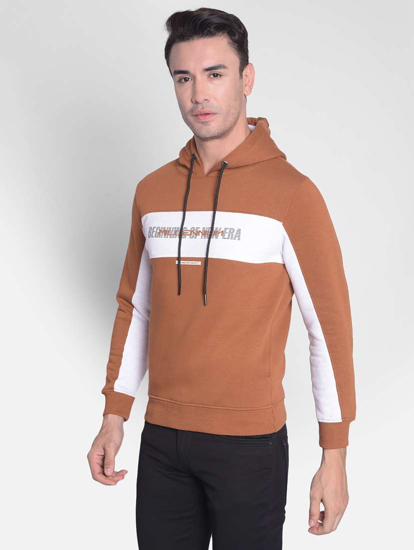mens color block sweatshirt - 20381838 -  Standard Image - 2
