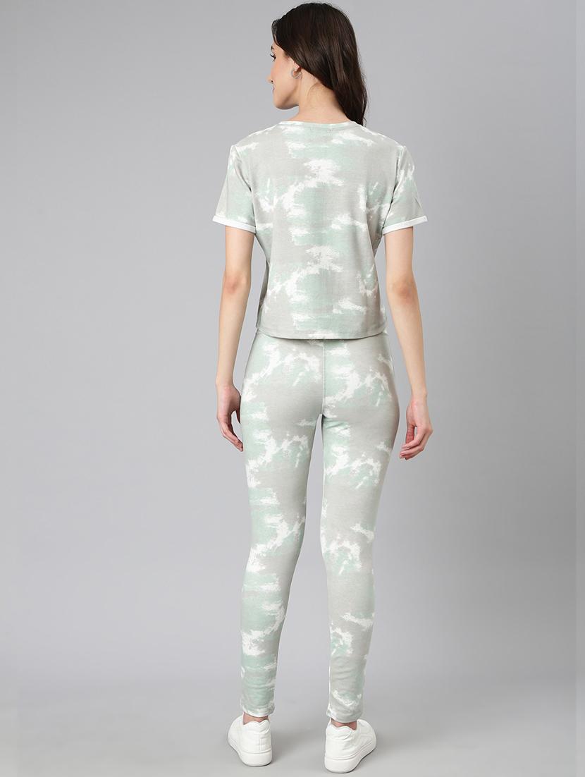 multi color camouflage top and trouser co-ord - 20382899 - Standard Image - 2