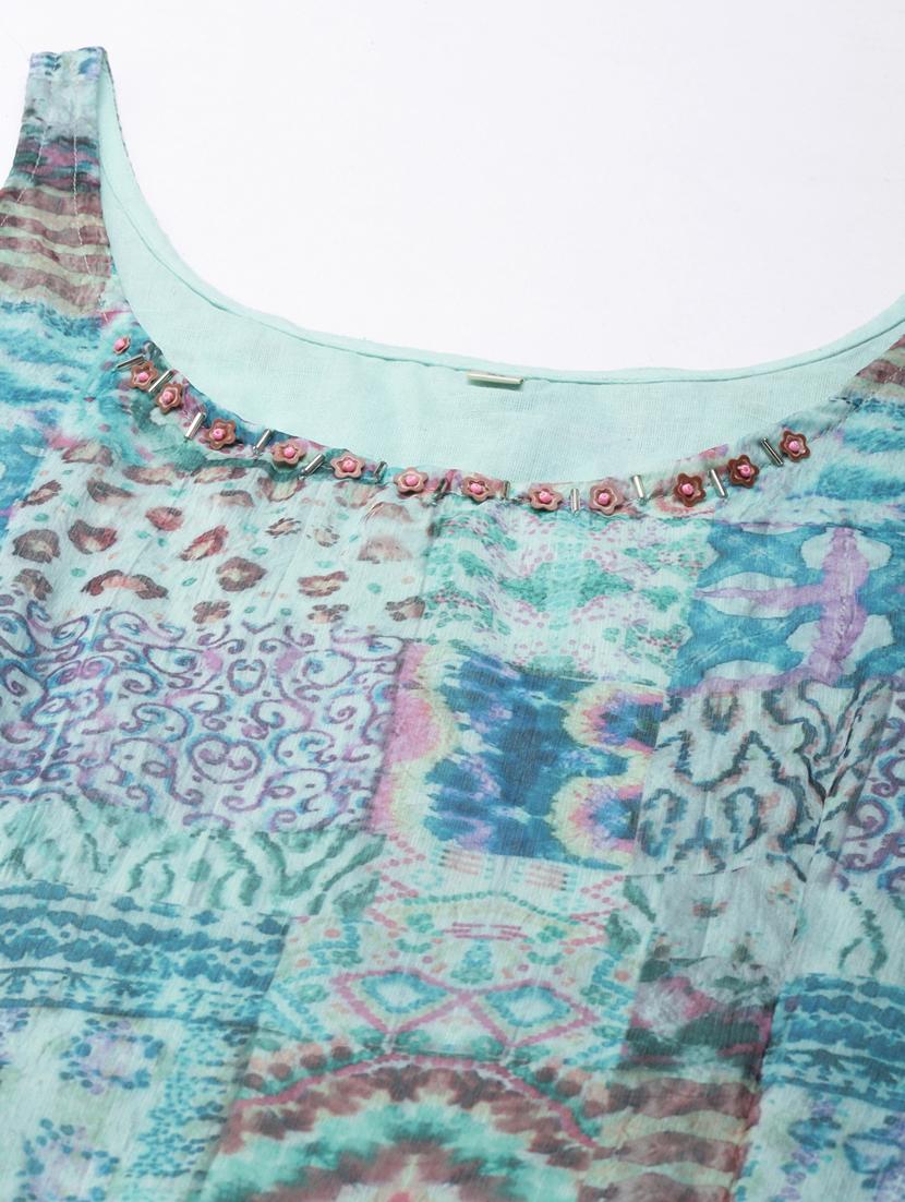 printed top and palazzos co-ord - 20382963 - Standard Image - 7