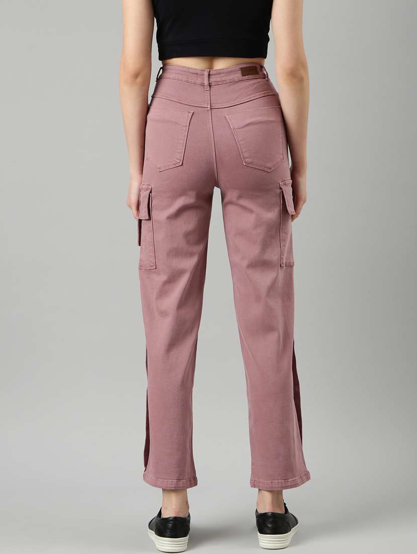 women's high rise solid cargo  - 20383180 -  Standard Image - 2