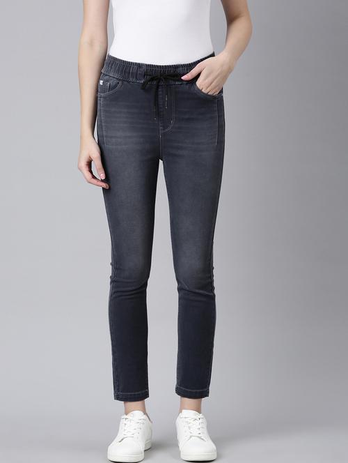 women's plain slim fit jeans - 20383182 -  Standard Image - 0