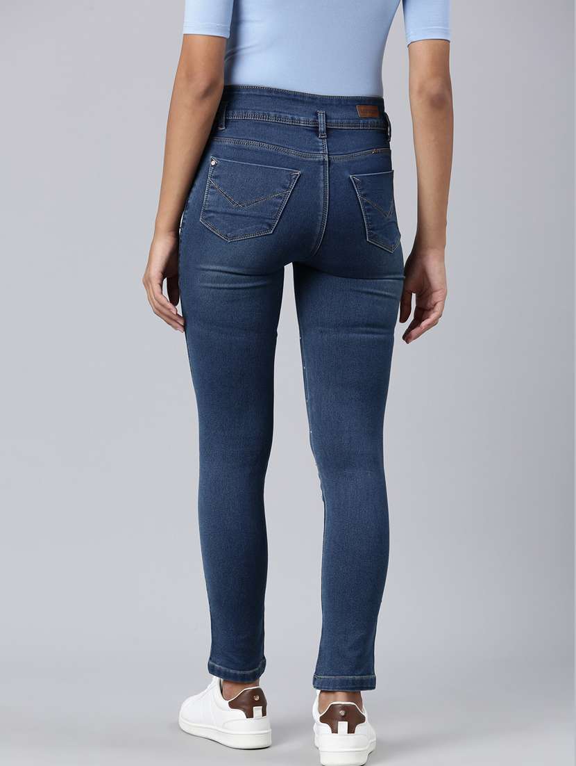 women's embellished  slim fit jeans - 20383197 -  Standard Image - 2