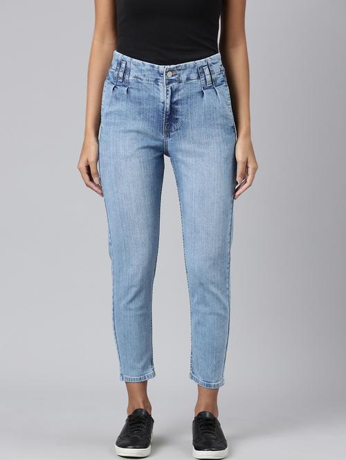 women's plain slim fit jeans - 20383224 - Standard Image - 0
