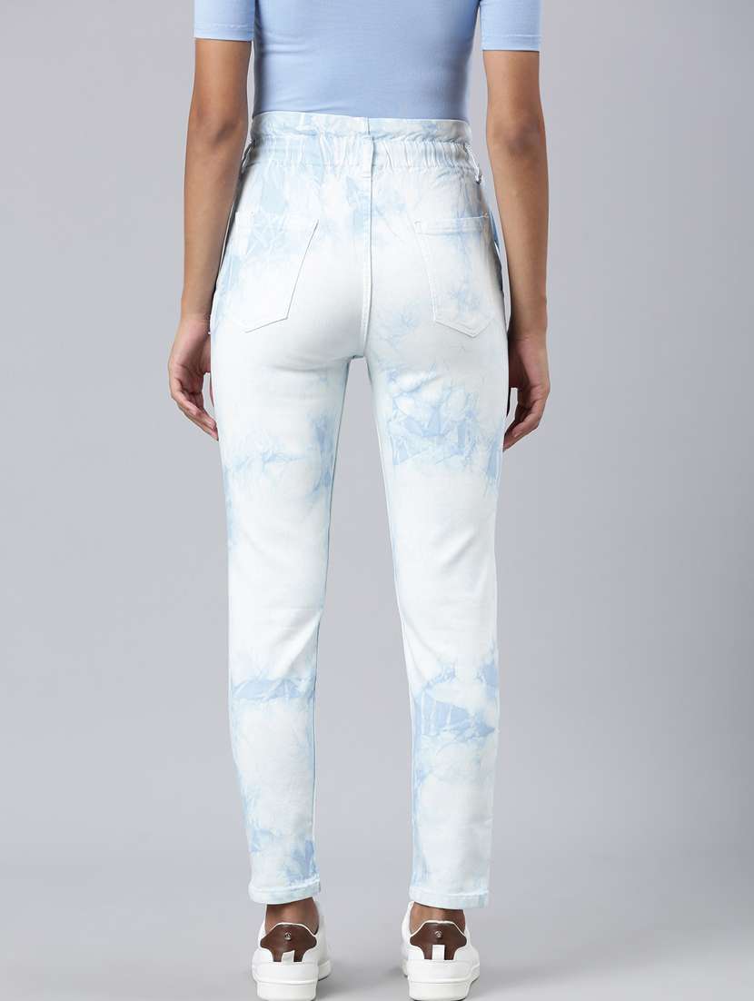 women's tie & dye slim fit jeans - 20383240 -  Standard Image - 2