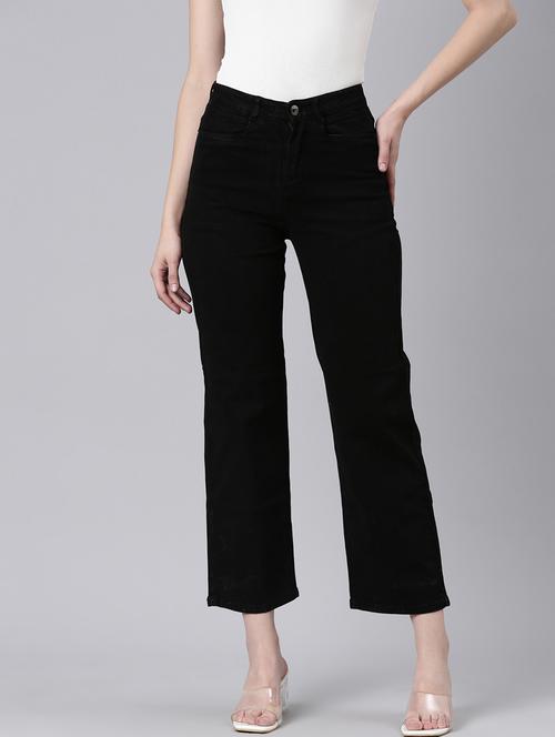 women's plain bootcut jeans - 20383245 -  Standard Image - 0