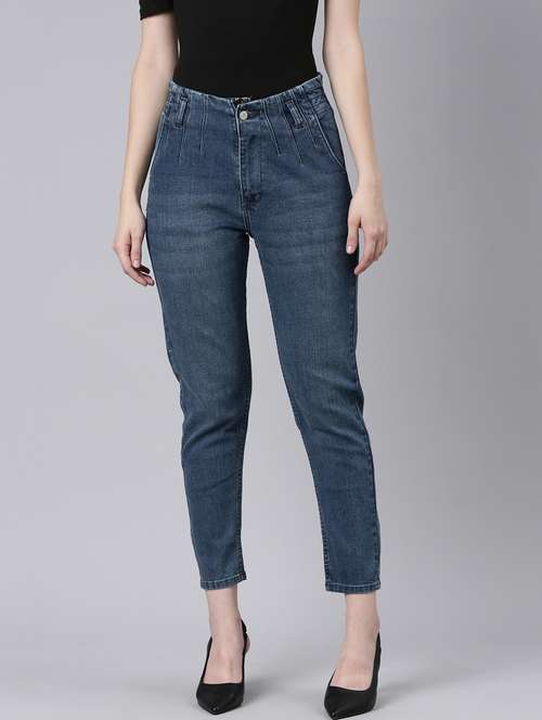women mid rise denim jeans - 20383253 -  Standard Image - 0