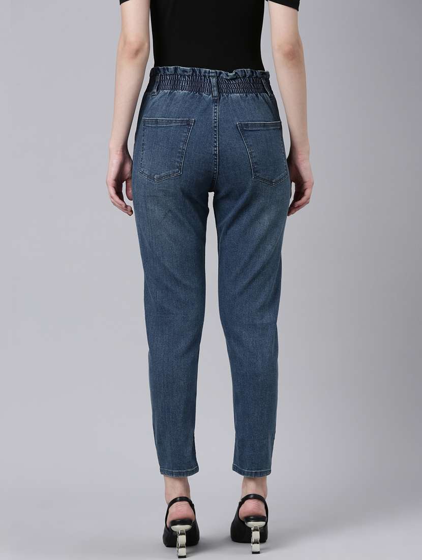 women mid rise denim jeans - 20383253 - Standard Image - 2