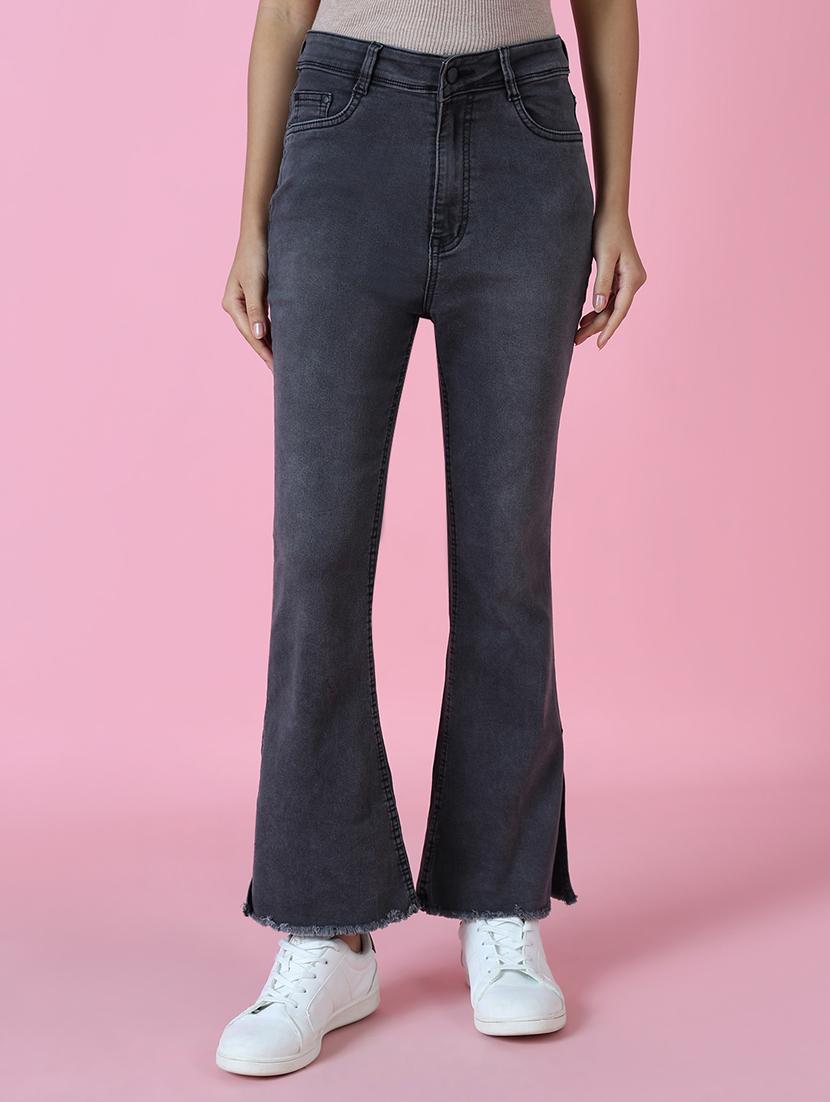 women's plain bootcut jeans - 20383261 - Zoom Image - 0