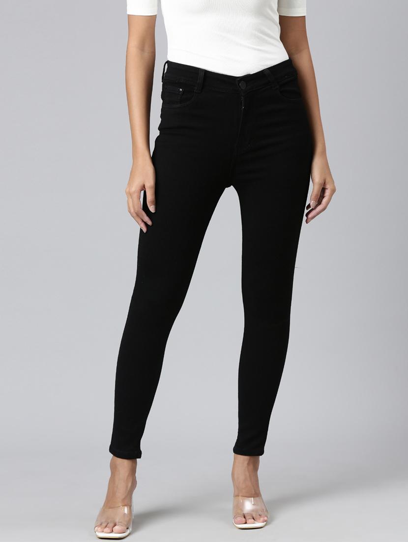 women's plain slim fit jeans - 20383266 - Zoom Image - 0
