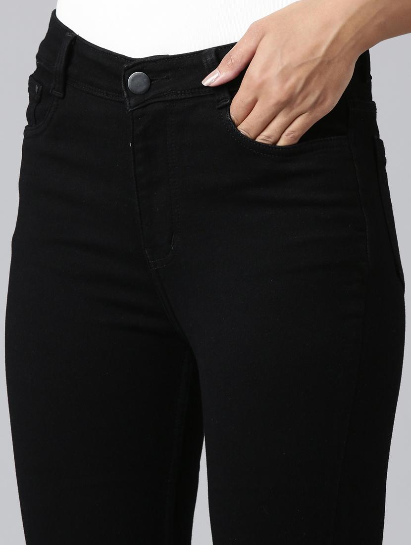 women's plain slim fit jeans - 20383266 - Standard Image - 7