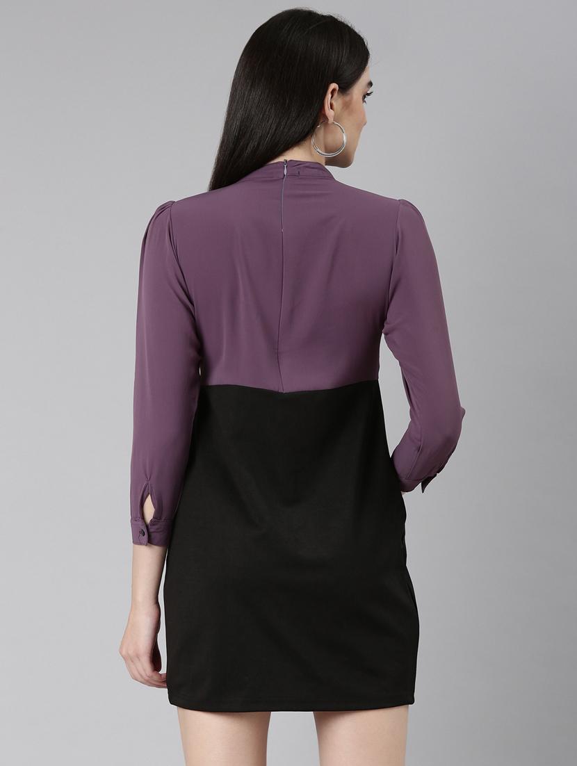 multi color solid sheath dress - 20383519 - Standard Image - 2