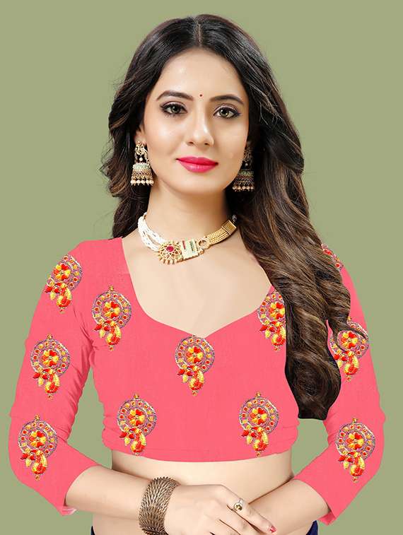banarasi silk saree with weaving gold zari border with blouse - 20384057 - Standard Image - 2