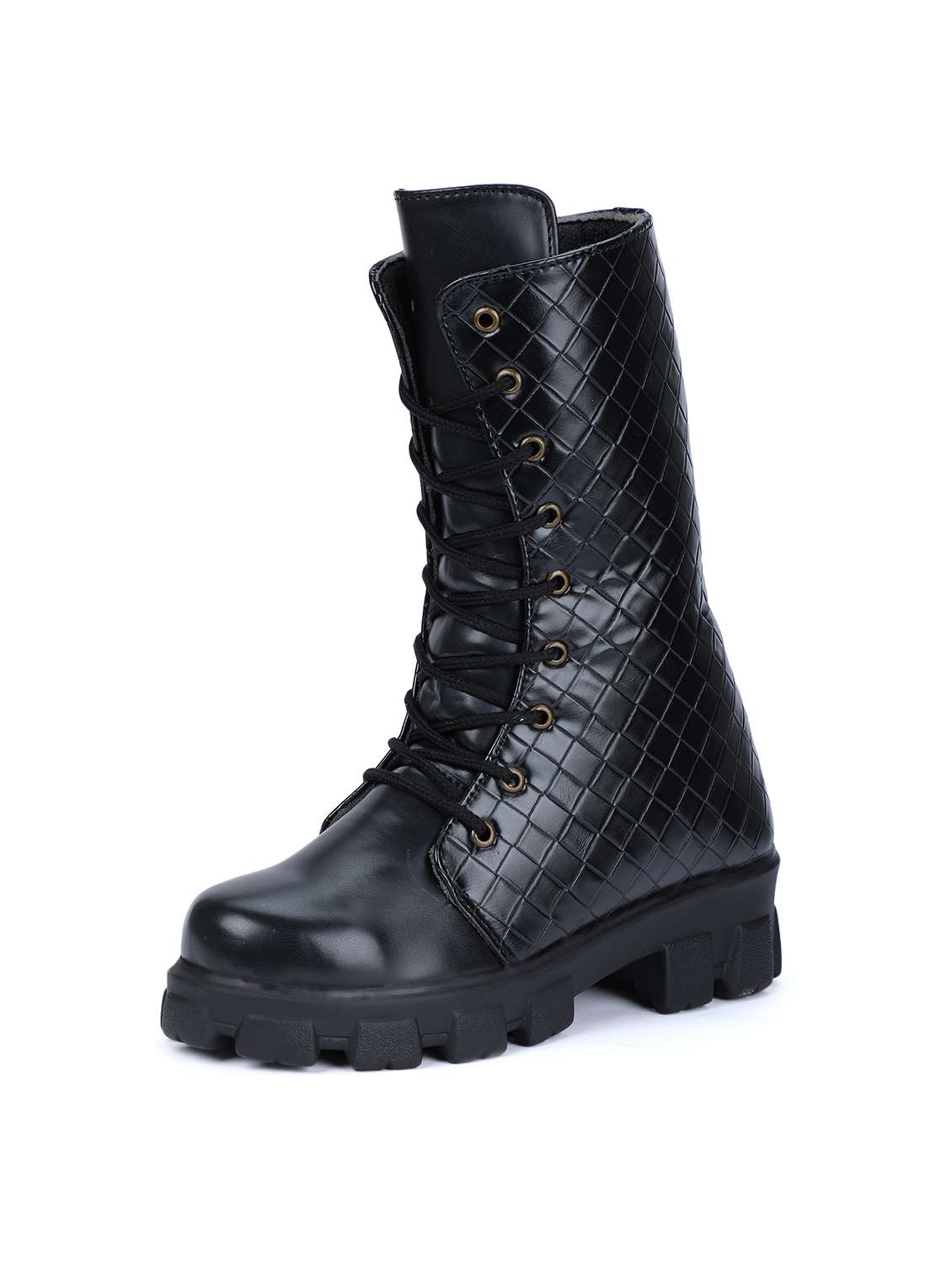 black calf length boot - 20384280 -  Standard Image - 2