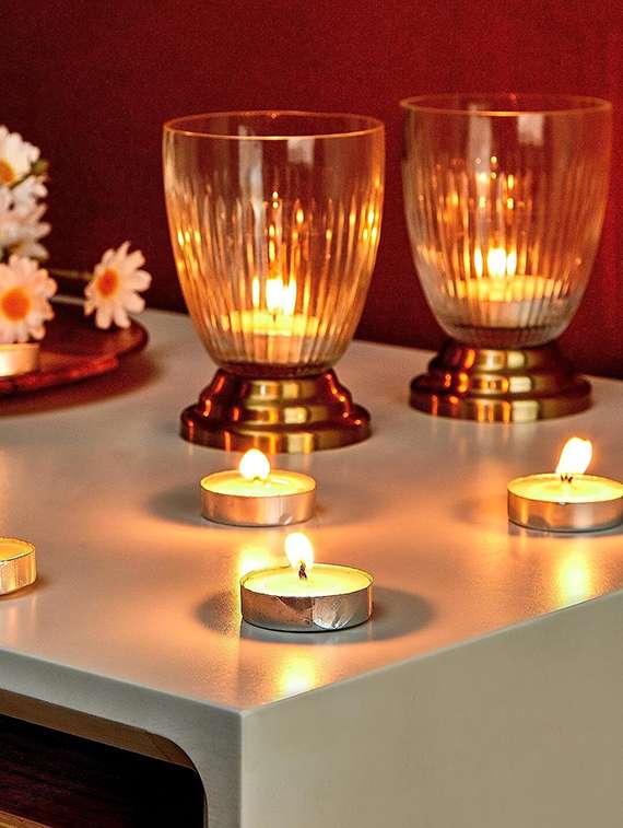 peepalcomm tea light candles set