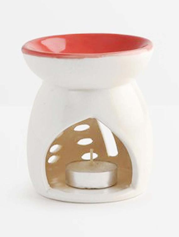 peepalcomm ceramic aroma diffuser with aroma oil & 2 t-light candles - 20386366 -  Zoom Image - 0