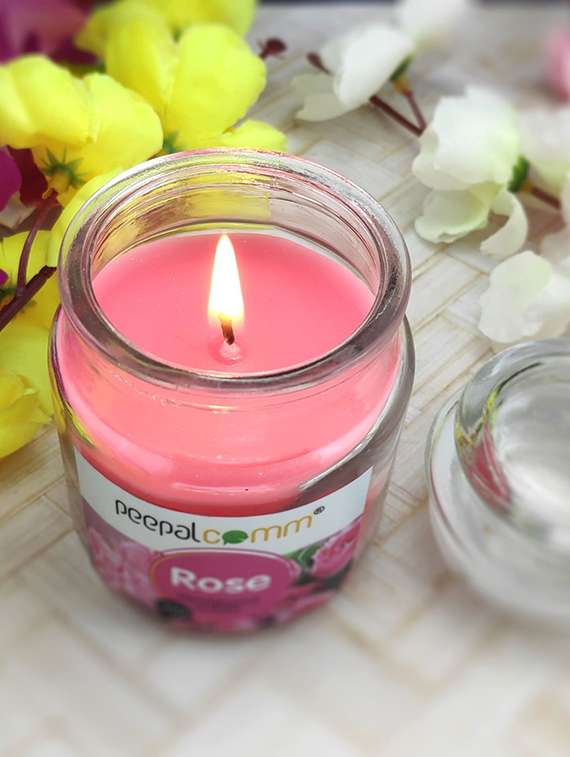 peepalcomm scented wax jar candles set