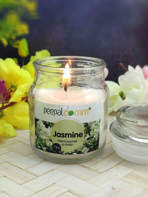peepalcomm scented wax jar candles set