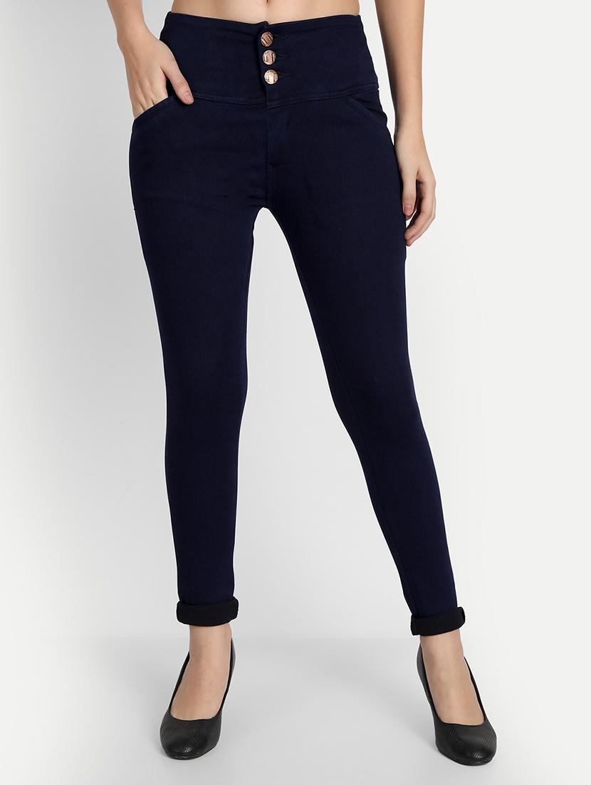 women's plain slim fit jeans - 20386484 - Zoom Image - 0