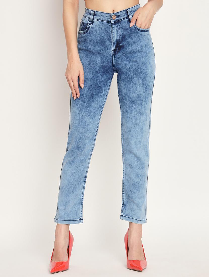 women's plain slim fit jeans - 20386533 -  Zoom Image - 0