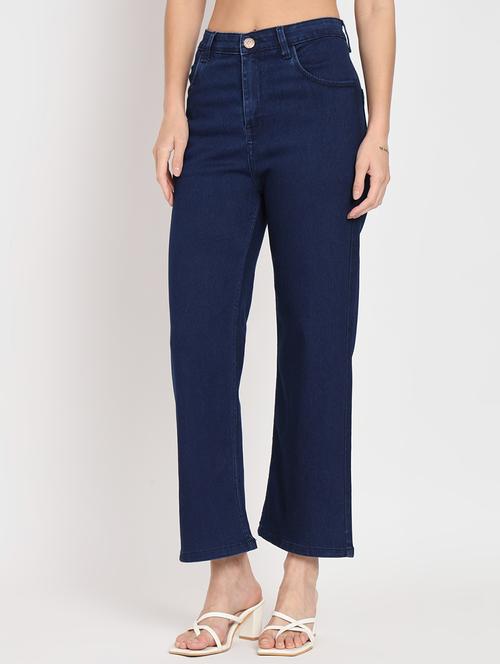 women's plain bootcut jeans - 20386536 - Standard Image - 0